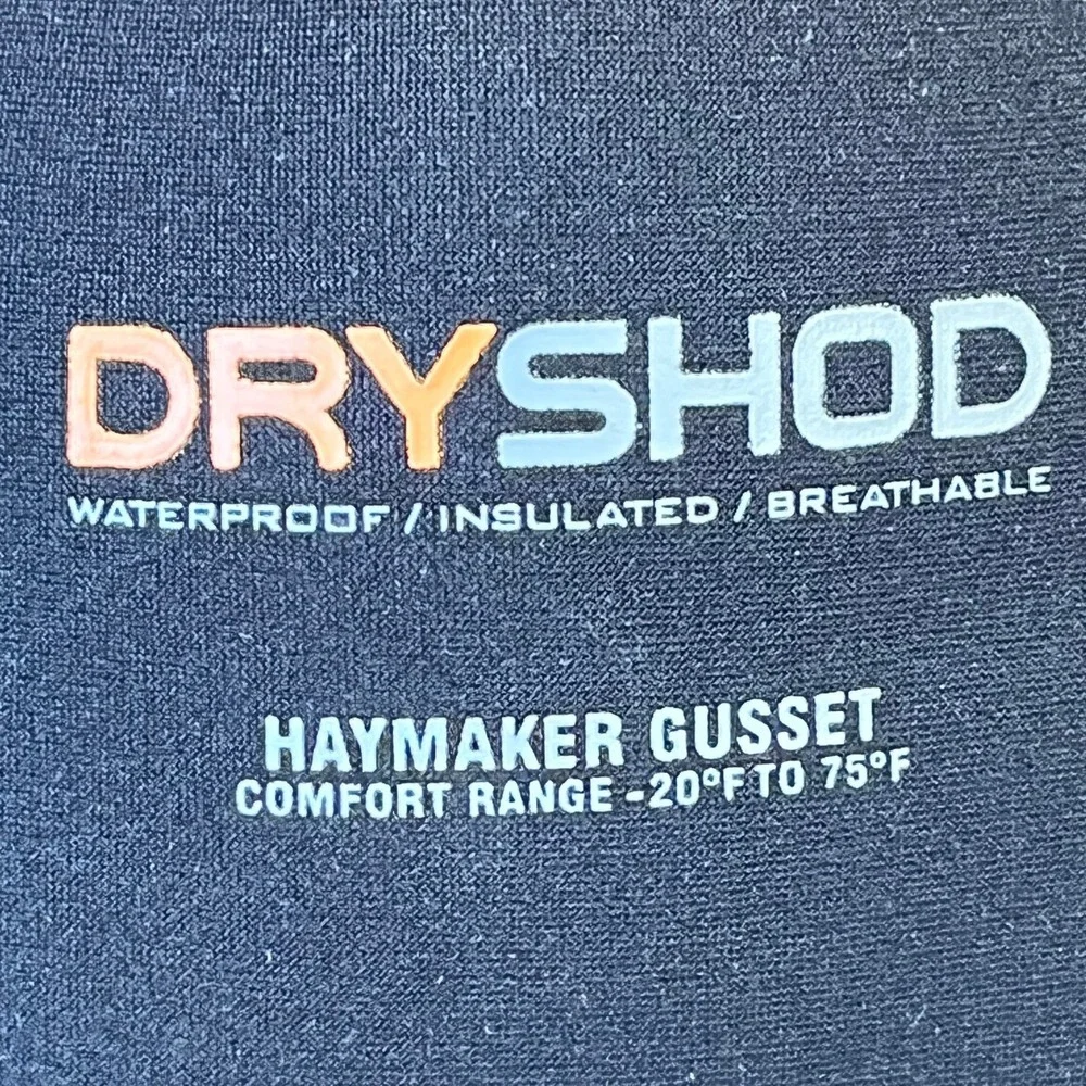 NWOB‎ Dryshod Haymaker Gusset Mens 14 Black Waterproof Insulated Work Boots